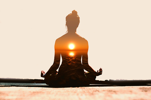 Moment de méditation pour se ressourcer
